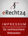 Logo: eRecht24 Impressum für rechtssichere Webseiten